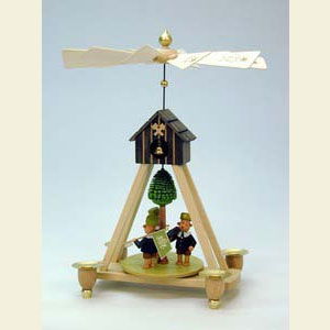 Christmas-Pyramids 1-tier Pyramids Pyramid Miners - 32,0 cm / 13 inch