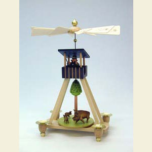 Weihnachtspyramiden 1-st�ckige Pyramiden Pyramide Wildschwein - 32,0 cm