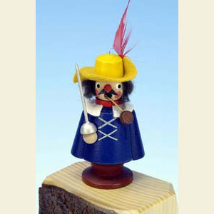 Smokers Misc. Smokers Smoker Musketeer blue - 11,5 cm / 5 inch