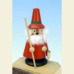 R�ucherm�nner Sonstige Figuren R�ucherm�nnchen Wichtel rot - 10,5 cm