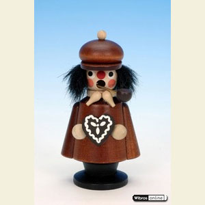 R�ucherm�nner Sonstige Figuren R�ucherm�nnchen Lebkuchenm�nnl natur - 9,5cm