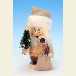R�ucherm�nner Sonstige Figuren R�ucherm�nnchen Miniwichtel mit Baum - 13,0 cm