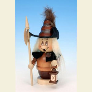 Smokers Professions Smoker Mini Gnome Nightwatchman - 16,0 cm / 6 inches