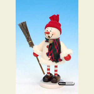 R�ucherm�nner Schneem�nner R�ucherm�nnchen Schneemann - 16 cm