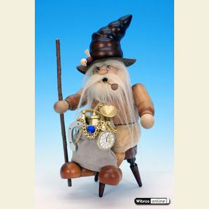 Smokers Misc. Smokers Smoker Dwarf Robber sitting - 27cm /  11 inch