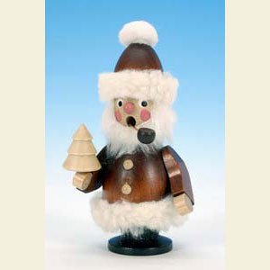 R�ucherm�nner Weihnachtsm�nner R�ucherm�nnchen Weihnachtsmann natur - 12,0 cm
