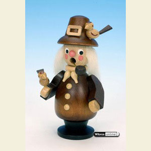 R�ucherm�nner Hobbies R�ucherm�nnchen Vogelfreund natur - 11 cm