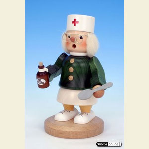 R�ucherm�nner Berufe R�ucherm�nnchen Krankenschwester - 17,5cm