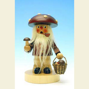 Smokers Misc. Smokers Smoker Mushroomman natural colors - 18,0 cm / 7 inch