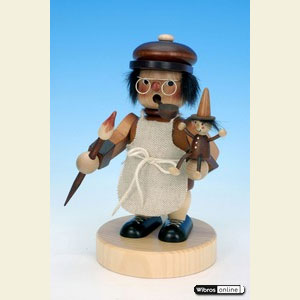 Smokers Famous Persons Smoker Gepetto natural colour - 18,5cm / 7 inches