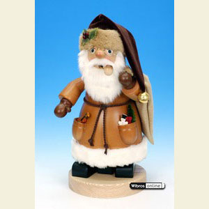 R�ucherm�nner Weihnachtsm�nner R�ucherm�nnchen Weihnachtsmann natur - 50 cm