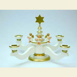 World of Light Candle Holder Misc. Candleholders Candle holder advent white - 20,0 cm / 8 inch