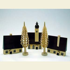 Kleine Figuren & Miniaturen Kurrenden Kurrendendorf - 15,5 cm