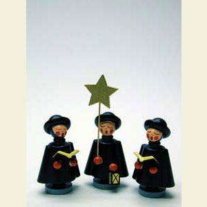 Small Figures & Ornaments Carolers Carolers 3-pcs. - 5,0 cm / 2 inch