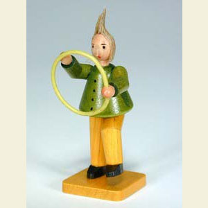 Kleine Figuren & Miniaturen M�rchenfiguren Struwwelpeter (Ulbricht) Wilhelm mit Reifen - 6,0 cm