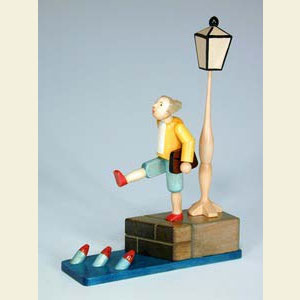 Kleine Figuren & Miniaturen M�rchenfiguren Struwwelpeter (Ulbricht) Hans guck in die Luft - 11,5 cm