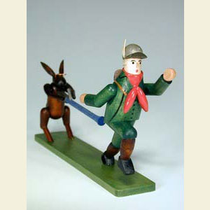 Small Figures & Ornaments Fairytale Figurines Struwwelpeter (Ulbricht) Wilder Huntersmann - 8,5 cm / 3 inch