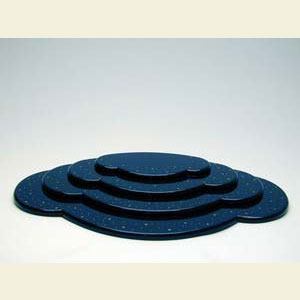 Engel Engelswolken/Zubeh�r Wolke blau 4tlg. - B 44,5 cm