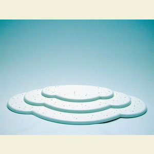 Engel Engelswolken/Zubeh�r Wolke wei� 3tlg. - B 36,5 cm