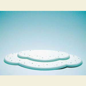 Engel Engelswolken/Zubeh�r Wolke wei� 2tlg. - B 28,5 cm