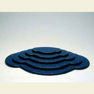 Engel Engelswolken/Zubeh�r Wolke blau 5tlg. - B 52,5 cm