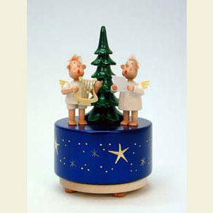 Music Boxes Misc. Motifs Music Box Music Bengelchen - d 9,5 cm / 4 inch