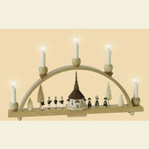 Candle Arches All Candle Arches Candle Arch Seiffen church - 19 x 11 inch - 48 x 28 cm