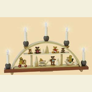 Schwibb�gen Alle Schwibb�gen Schwibbogen B�renkinder - 48 x 28 cm