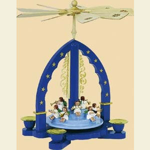 Weihnachtspyramiden 1-st�ckige Pyramiden 1- st�ckige Pyramide Engelskonzert - 27 cm