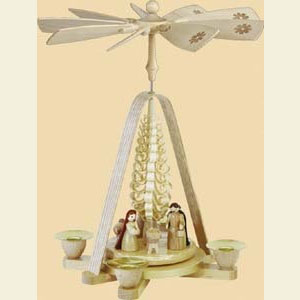Weihnachtspyramiden 1-st�ckige Pyramiden 1- st�ckige Pyramide Christi Geburt - 28 cm