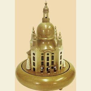 Music Boxes Misc. Motifs Music Box Frauenkirche Dresden - 13 inch - 33 cm