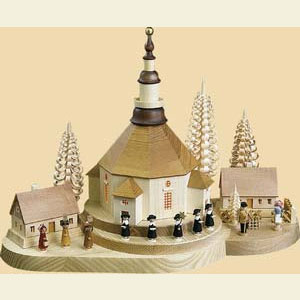 Lichterwelt Lichterh�user Weihnachtsberg - 27 cm