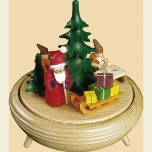 Spieldosen Weihnachten Spieldose Weihnachtswerkstatt - 15 cm