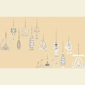 Kleine Figuren & Miniaturen Baumschmuck Sonstiger Baumschmuck Seiffener Weihnacht natur - 12-teilig - 8 cm