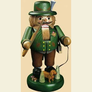 Nutcrackers Professions Nutcracker Forest Ranger with Dachsdog - 13 inch - 33 cm