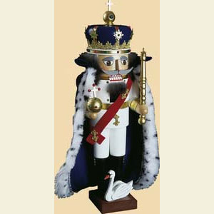 Nu�knacker Bekannte Personen Nussknacker K�nig Ludwig II. mit Umhang - 52 cm