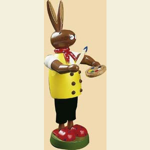 Small Figures & Ornaments Animals Rabbits Bunny painting - 8 inch - 20 cm