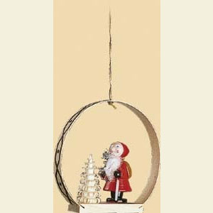 Kleine Figuren & Miniaturen Baumschmuck Weihnachtsmann Nikolaus - 7 cm