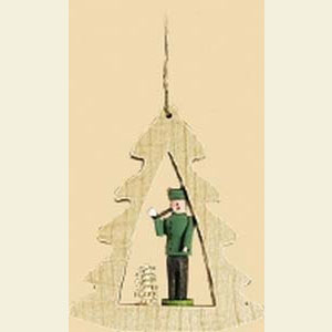 Small Figures & Ornaments Tree Ornaments Misc. Tree Ornaments Trees and Forest Ranger - 3 inch - 8,5 cm