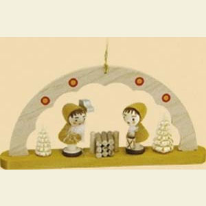 Small Figures & Ornaments Tree Ornaments Misc. Tree Ornaments Candle Arch - Dwarfs - 2 inch - 4,5 cm