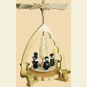 Christmas-Pyramids 1-tier Pyramids 1- tier Pyramid Carolers - 7 inch - 19 cm