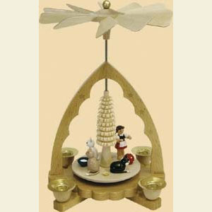Christmas-Pyramids 1-tier Pyramids 1- tier Pyramid Cats - 8 inch - 20 cm