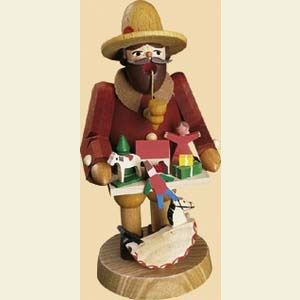 R�ucherm�nner Berufe R�ucherm�nnchen Spielwarenh�ndler - 13 cm
