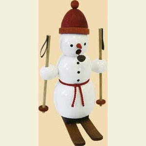 R�ucherm�nner Schneem�nner R�ucherm�nnchen Schneemann - 13 cm