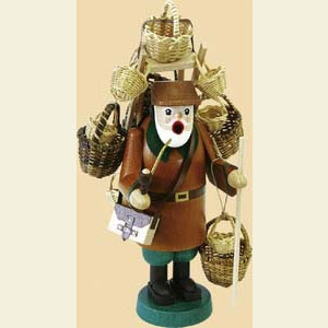R�ucherm�nner Berufe R�ucherm�nnchen Korbh�ndler - 23 cm