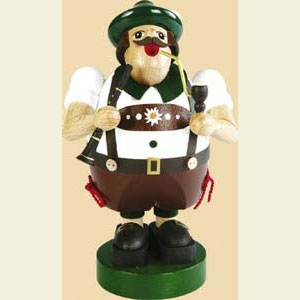Smokers Professions Smoker Octoberfest musician with Clarinet - 6 inch - 16 cm