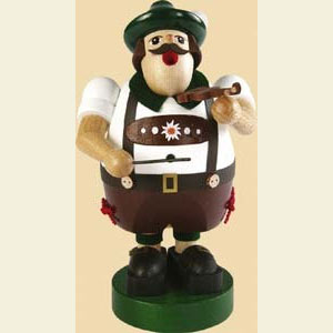 R�ucherm�nner Berufe R�ucherm�nnchen Wiesn-Musikant mit Geige - 16 cm