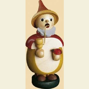 Smokers Misc. Smokers Smoker Gnome with beetle - 4 inch - 10 cm