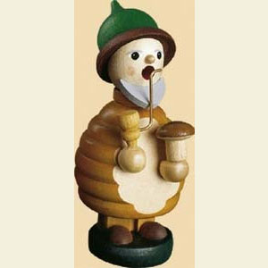 Smokers Misc. Smokers Smoker Gnome with mushroom - 4 inch - 10 cm