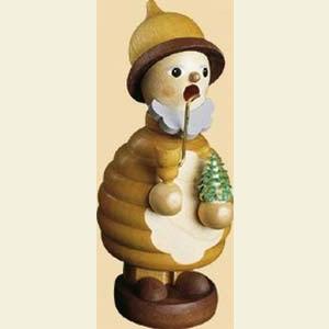 R�ucherm�nner Sonstige Figuren R�ucherm�nnchen Waldwichtel mit B�umchen - 10 cm